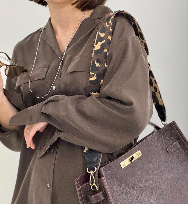 NOLLEY'S「レオパード柄ショルダーストラップ」|その他|