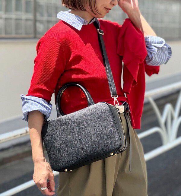 NOLLEY'S「スクエアスリムボストン」|ボストンバッグ|