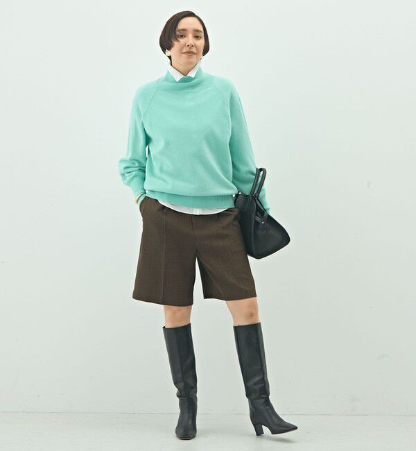 NOLLEY'S「12Gオルティアハイネックプルオーバーニット」|ニット・セーター|