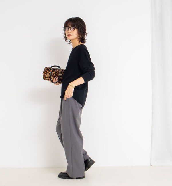 NOLLEY'S「《手洗い可能》カールカールガータープルオーバー」|ニット・セーター|