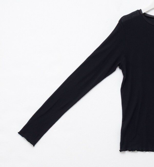 NOLLEY'S「ウォッシャブルシアーフライスロンT」|Tシャツ・カットソー|