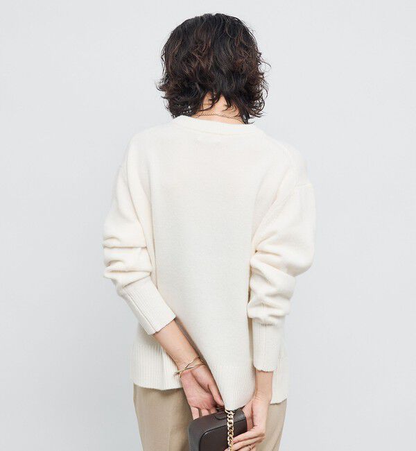 NOLLEY'S「5Gノアリスクルーネックプルオーバーニット」|ニット・セーター|