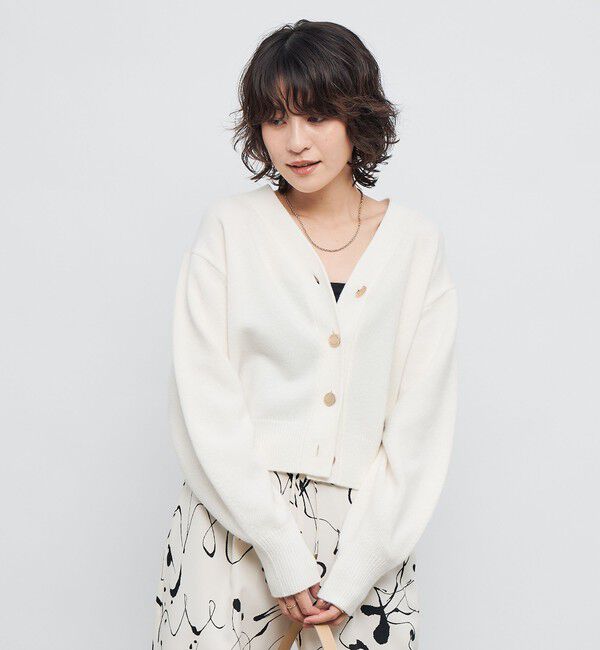 NOLLEY'S「5GノアリスVネックカーディガン」|カーディガン|