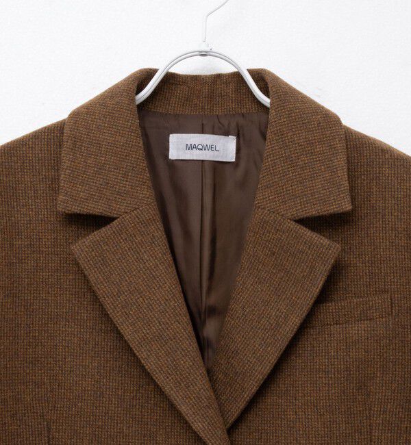 MAQWEL「【MAQWEL/マクウェル】オーバージャケット」|テーラードジャケット|