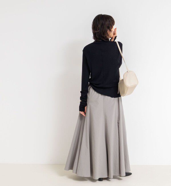 NOLLEY'S「MY STANDARD ウォッシャブルリブタートルネック」|Tシャツ・カットソー|