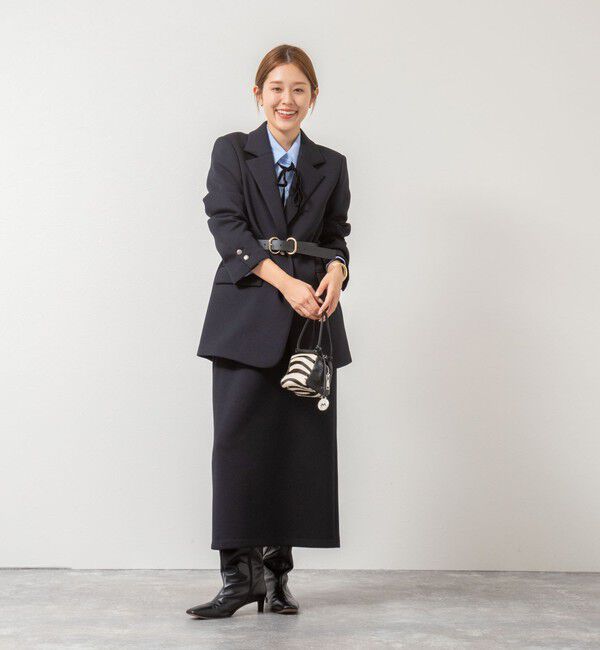 NOLLEY'S「《セットアップ対応》ウォッシャブルエアボールタイトスカート」|タイト|