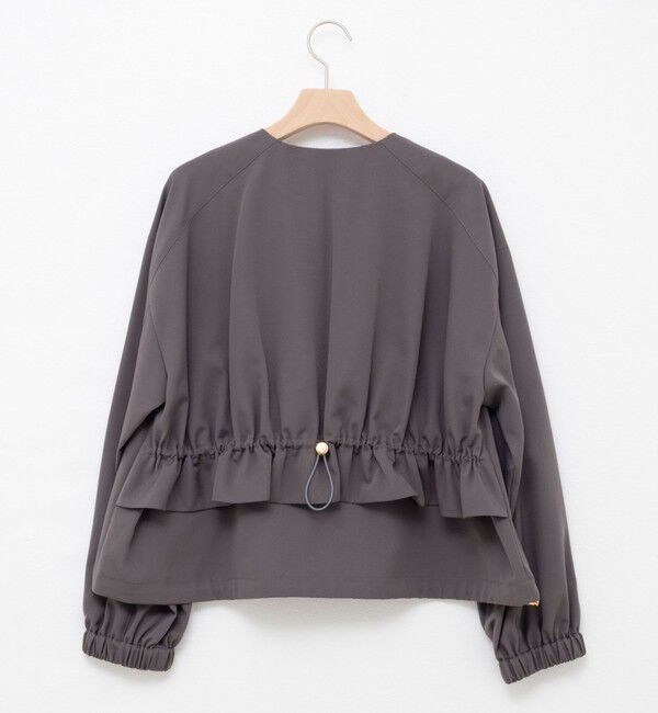 NOLLEY'S「ウォッシャブルジップアップブルゾン」|ブルゾン・スタジャン|