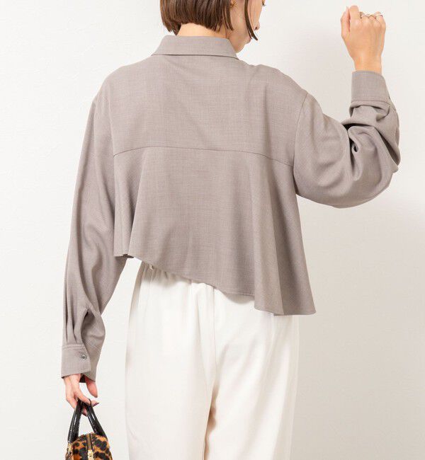 NOLLEY'S「【一部WEB限定色アイテム】ウォッシャブルフリルプルオーバーブラウス」|シャツ・ブラウス|