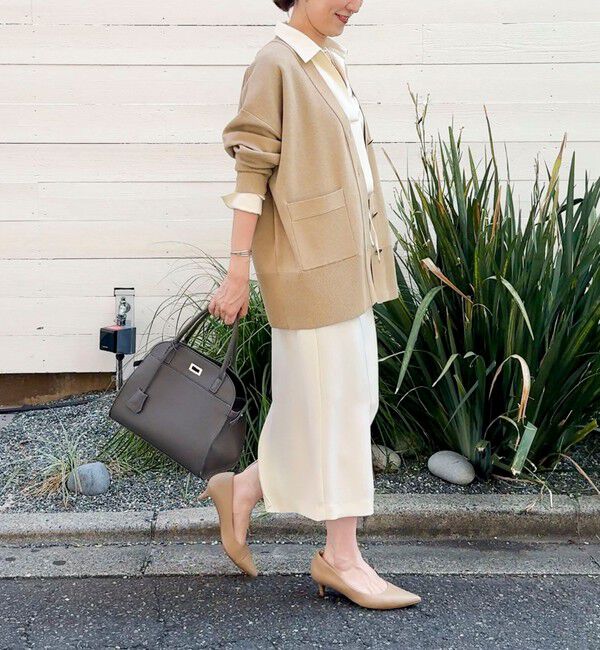 NOLLEY'S sophi「《手洗い可能》総針ビックVネックカーディガン」|カーディガン|