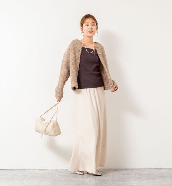 NOLLEY'S「モヘアスパンコールカーディガン」|カーディガン|