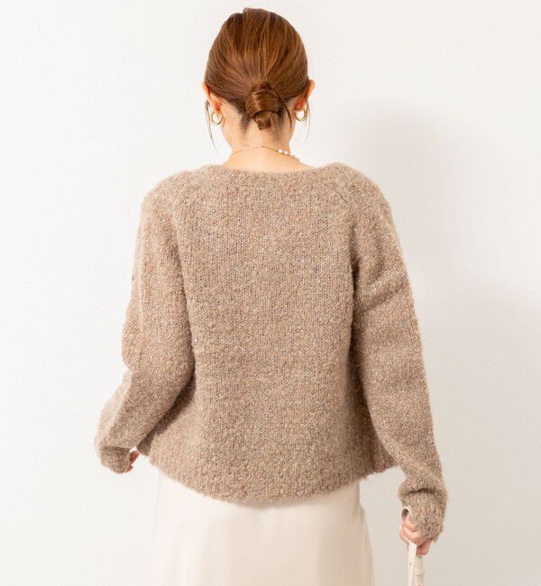 NOLLEY'S「モヘアスパンコールカーディガン」|カーディガン|