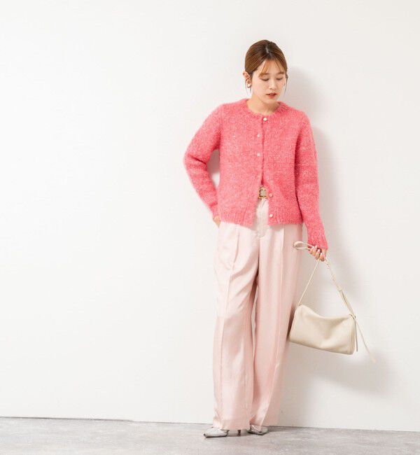 NOLLEY'S「モヘアスパンコールカーディガン」|カーディガン|