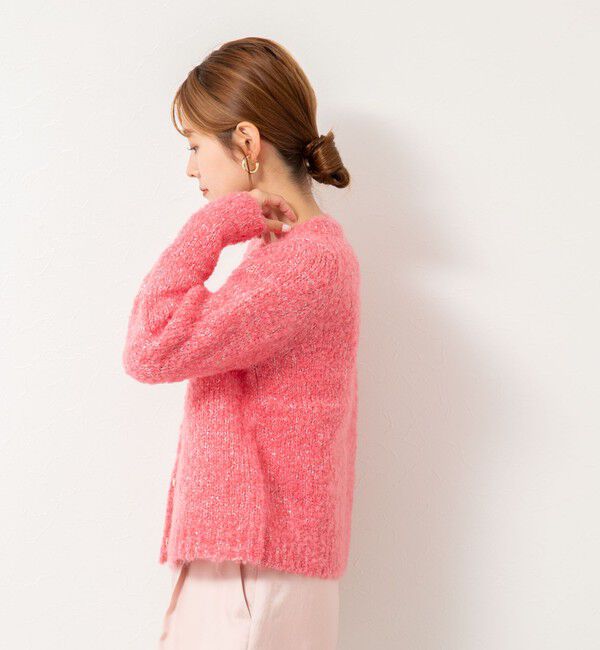 NOLLEY'S「モヘアスパンコールカーディガン」|カーディガン|