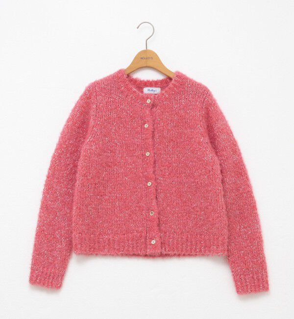NOLLEY'S「モヘアスパンコールカーディガン」|カーディガン|