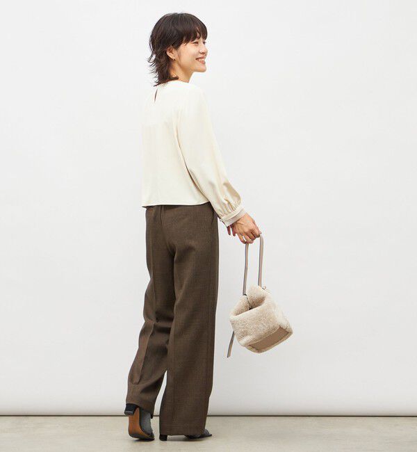 NOLLEY'S「ウォッシャブル2WAYストレッチブラウス」|シャツ・ブラウス|