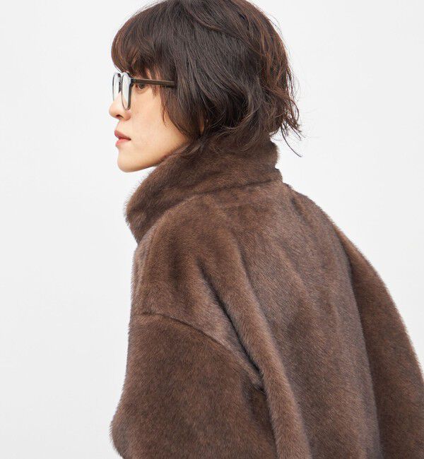 NOLLEY'S sophi「ECOPELフェイクファーショートコート」|その他|