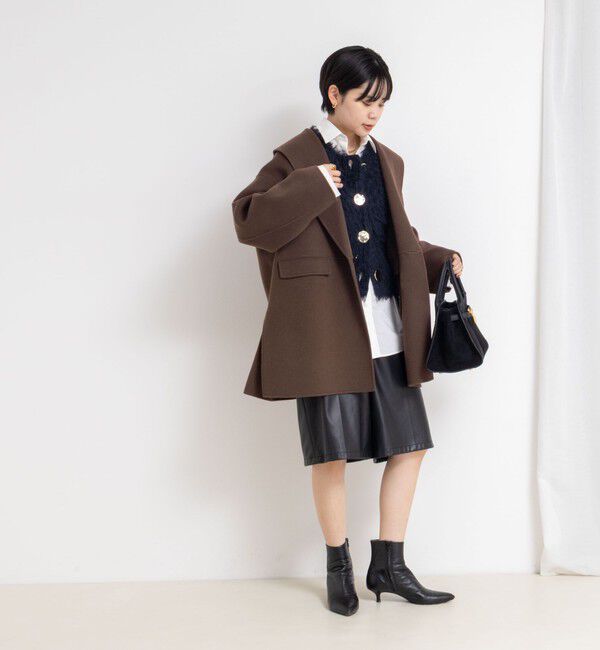 NOLLEY'S sophi「SUPER140リバーショールコート」|その他|