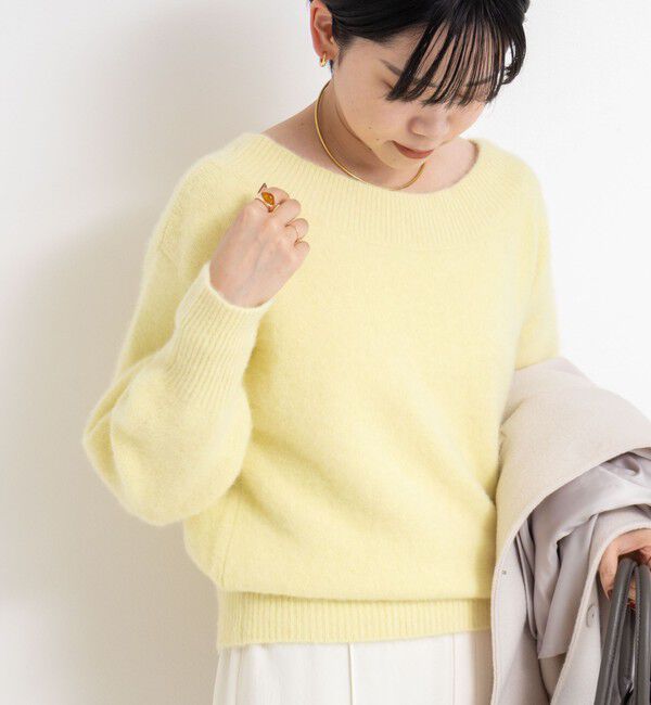 NOLLEY'S sophi「ヘアリー2WAYプルオーバーニット」|ニット・セーター|