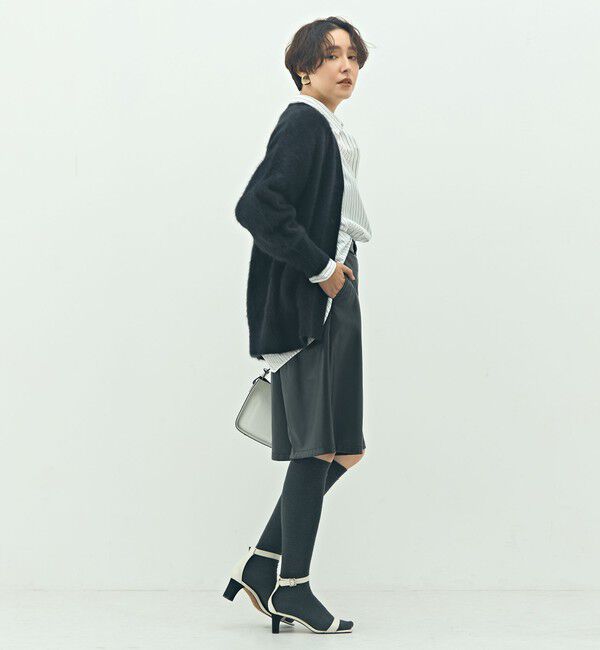 NOLLEY'S sophi「カシミヤ混ヘアリーVネックカーディガン」|カーディガン|