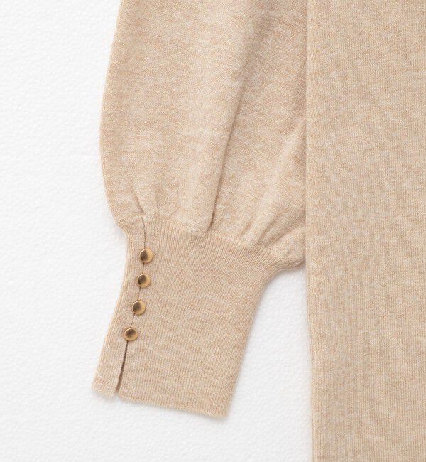 NOLLEY'S sophi「◇【WEB限定】ウォッシャブルラメ総針Vネックコクーンワンピース」|ワンピース|