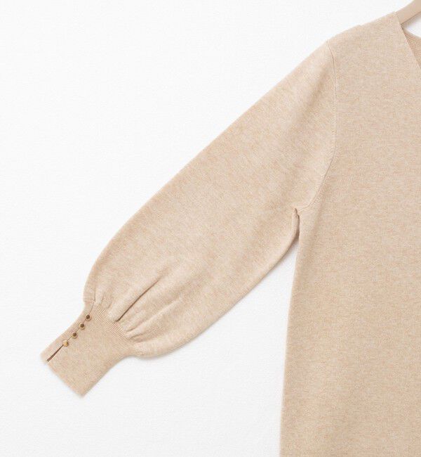 NOLLEY'S sophi「◇【WEB限定】ウォッシャブルラメ総針Vネックコクーンワンピース」|ワンピース|