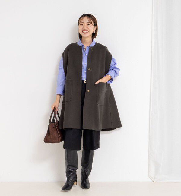 NOLLEY'S「ウールロングジレ」|ベスト・ジレ|