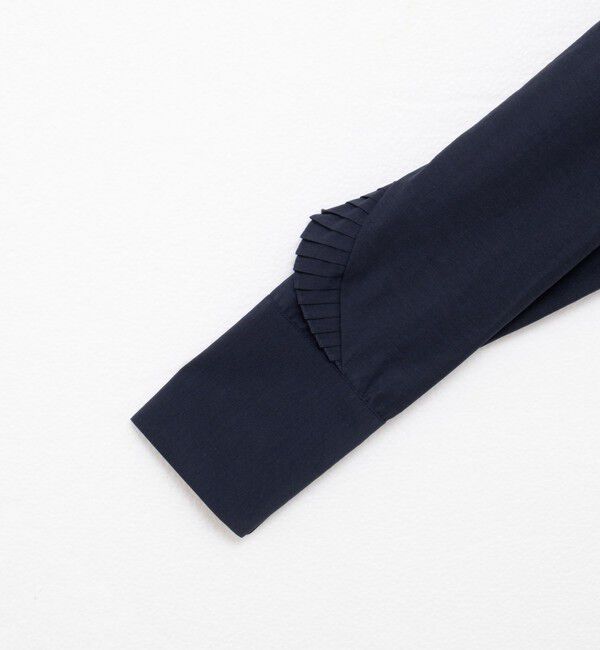 NOLLEY'S「【MARILYN MOON/マリリーンムーン】Vタックフリルブラウス」|シャツ・ブラウス|