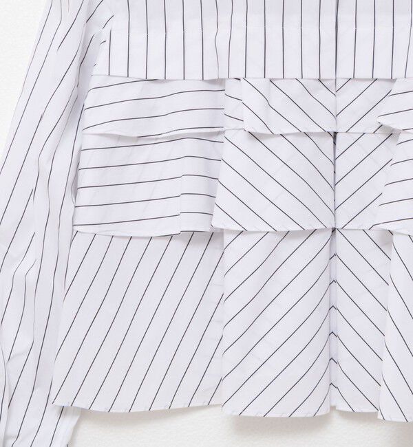 NOLLEY'S「【MARILYN MOON/マリリーンムーン】layered raffle blouse」|シャツ・ブラウス|