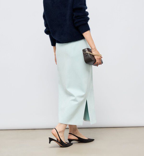 NOLLEY'S sophi「ウォッシャブルスエードダンボールタイトスカート」|タイト|