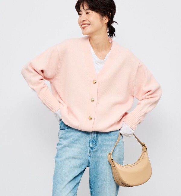 NOLLEY'S「【WEB限定アイテム】2WAY長めVネックカーディガン」|カーディガン|