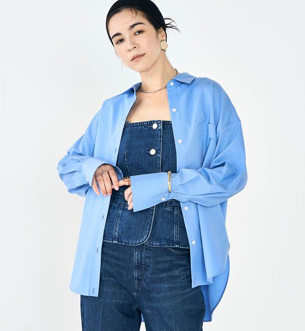 NOLLEY'S sophi「【一部WEB限定カラー】ウォッシャブルオックス2WAYシャツ」|シャツ・ブラウス|