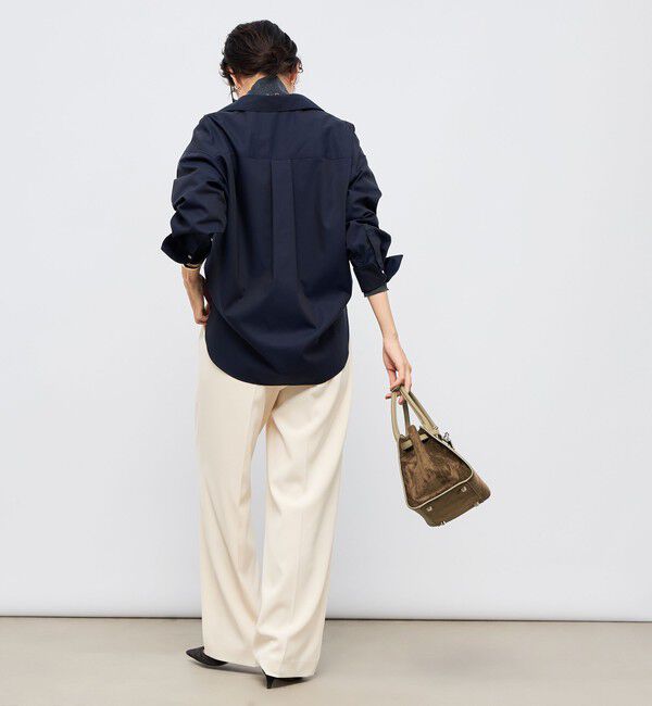 NOLLEY'S sophi「【一部WEB限定カラー】ウォッシャブルオックス2WAYシャツ」|シャツ・ブラウス|