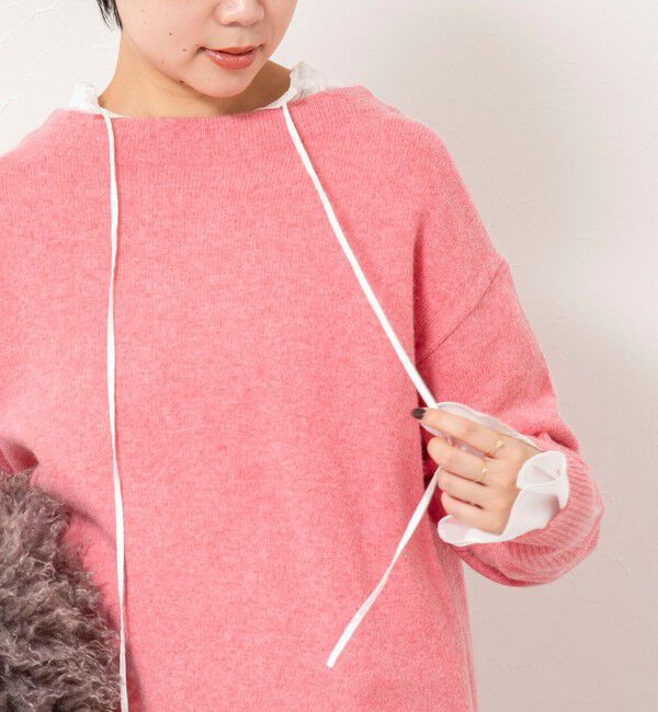 NOLLEY'S「ウォッシャブルシアーコットンフリル襟ブラウス」|シャツ・ブラウス|