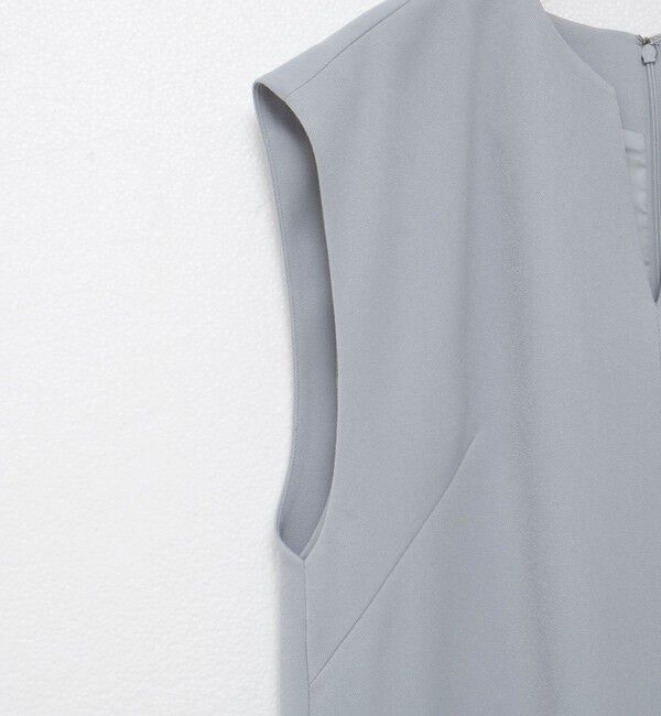 NOLLEY'S「ウォッシャブルフラノ風ジャンパーワンピース」|ワンピース|