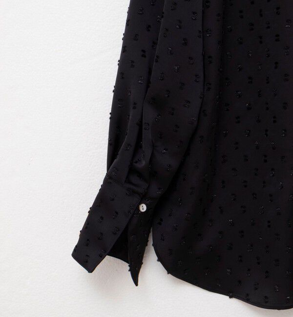 NOLLEY'S sophi「ウォッシャブルサテンドビーボウタイブラウス」|シャツ・ブラウス|