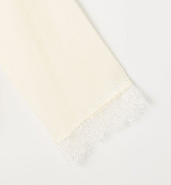 NOLLEY'S sophi「ウォッシャブルレーストリミングオーガンジーブラウス」|シャツ・ブラウス|