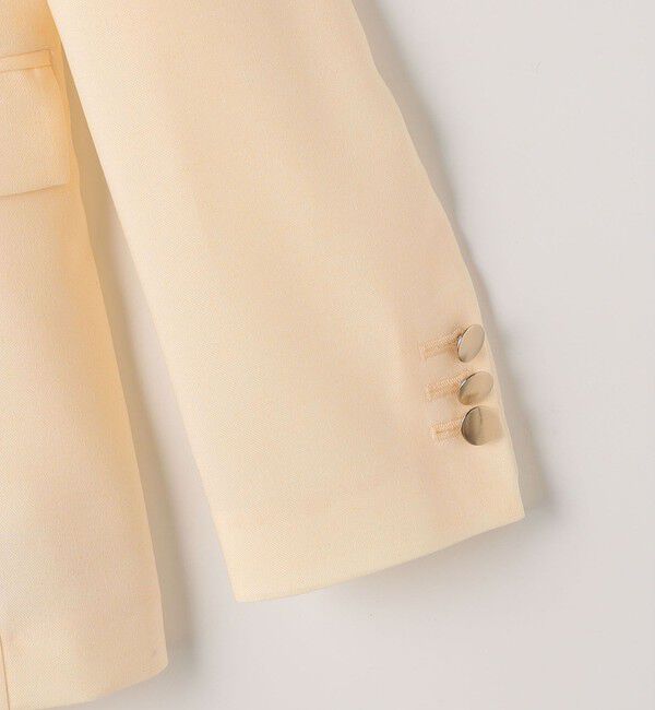 NOLLEY'S sophi「《セットアップ対応》ウォッシャブルスラブオックスダブルジャケット」|テーラードジャケット|