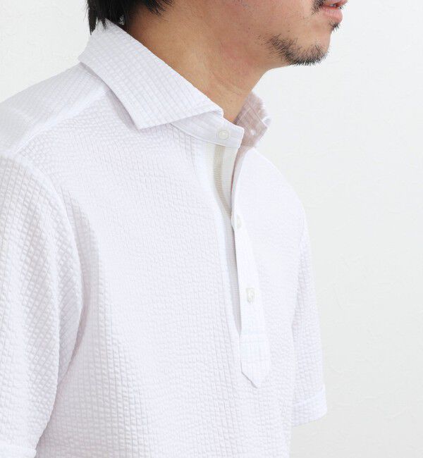 NOLLEY'S goodman「《ビジカジ対応》サッカーテープポロシャツ / ビズポロ /26SS」|ポロシャツ|