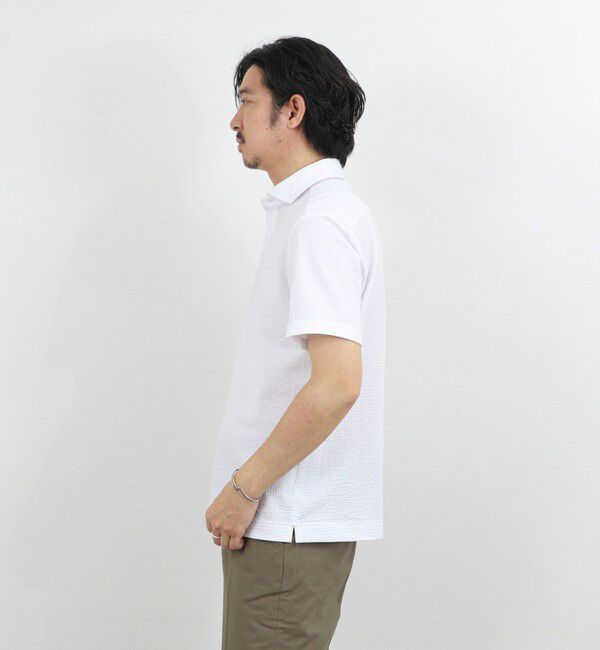 NOLLEY'S goodman「《ビジカジ対応》サッカーテープポロシャツ / ビズポロ /26SS」|ポロシャツ|