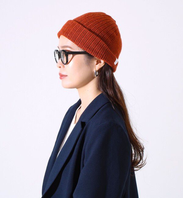 GLOSTER「【UNISEX】halo commodity 別注 ハーフディライトワッチ」|ニット帽|