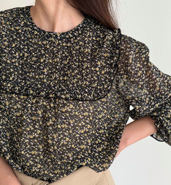 fredy emue「ピンタックギャザーブラウス」|シャツ・ブラウス|