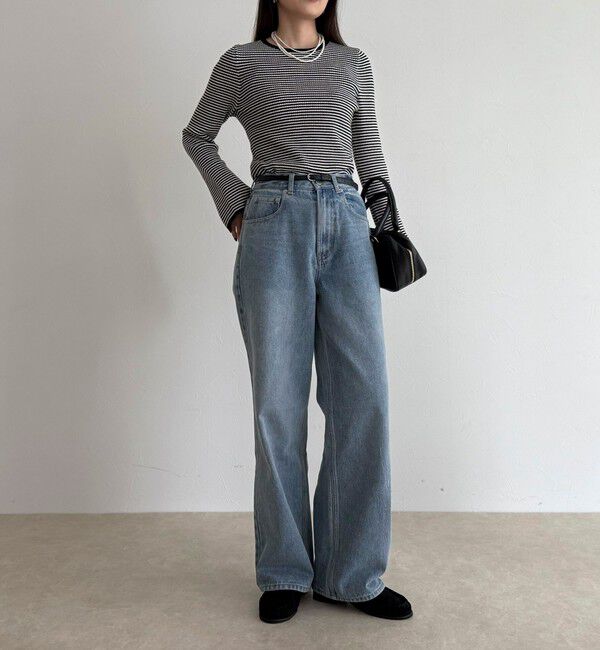 fredy emue「袖スリットリブニットプルオーバー」|ニット・セーター|