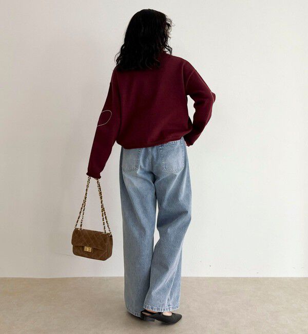 fredy emue「ハートステッチニットプルオーバー」|ニット・セーター|