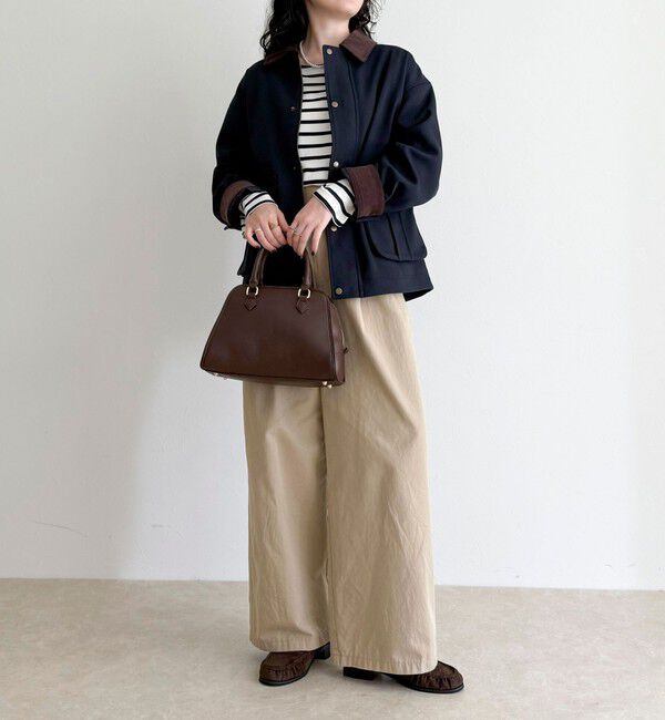 fredy emue「ツイルカバーオール」|ブルゾン・スタジャン|