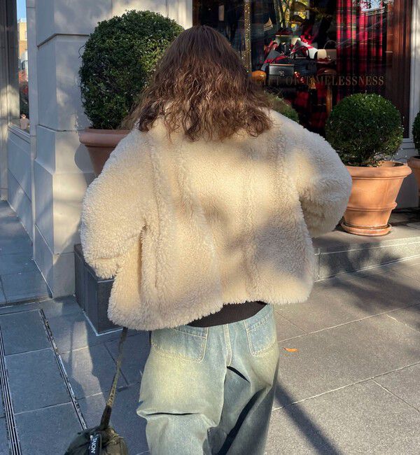 fredy emue「フェイクファーコート」|その他|