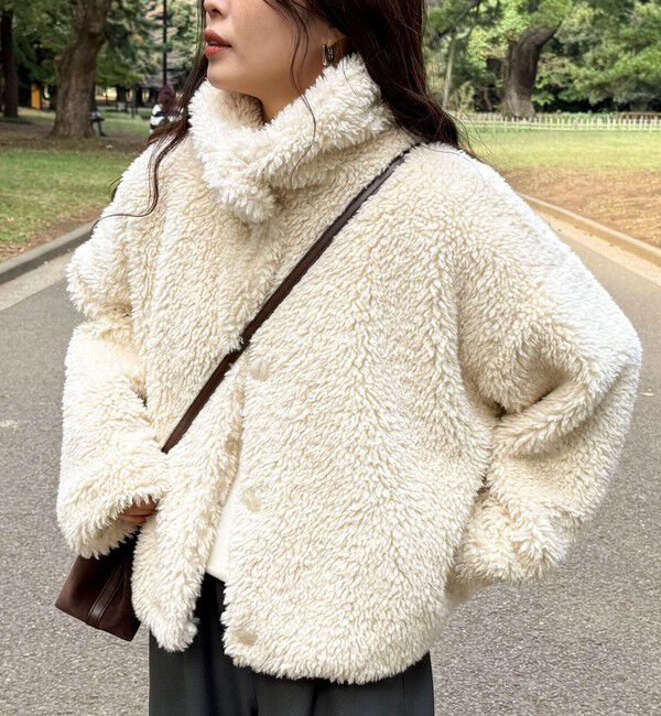 fredy emue「フェイクファーコート」|その他|