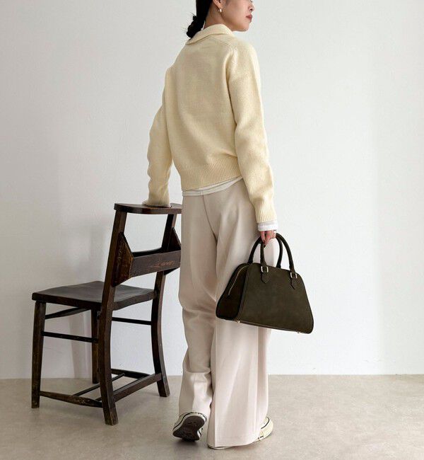 fredy emue「ポロ衿ニットプルオーバー」|ニット・セーター|