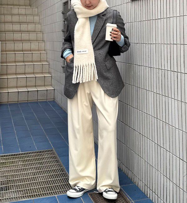 fredy emue「《セットアップ対応》ツィードオーバージャケット」|テーラードジャケット|