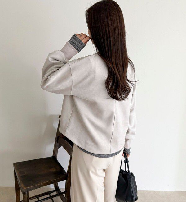 fredy emue「フェイクスエードダンボールプルオーバー」|Tシャツ・カットソー|