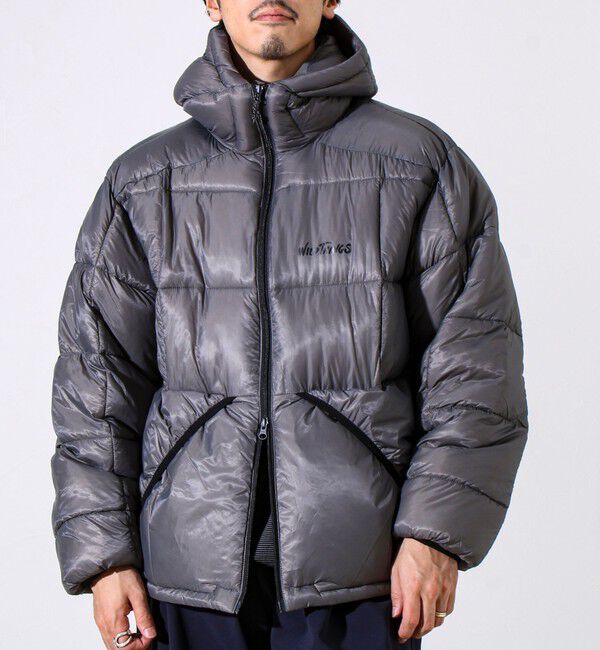 GLOSTER「【WILD THINGS/ワイルドシングス】BIVOUAC LOFT JACKET」|ダウン|グレー